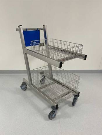 chariot médical PCM by Medicaddie en inox